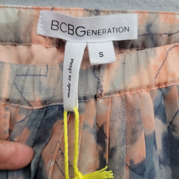 đť…şBCBGENERATION PLEATED MINI SKIRT, SIZE S, NWT - Picture 6 of 9